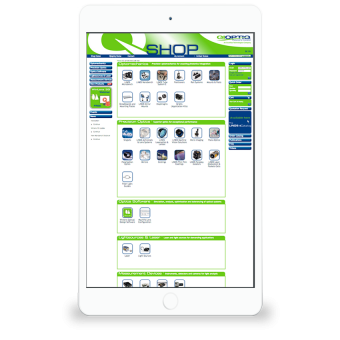 Excelitas'Q-Shop Ecommerce网站