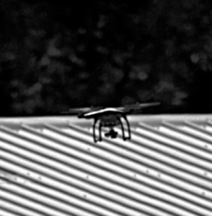 Drone footage captured by CheetIR-L