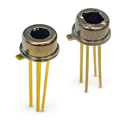 TPD 1T 0122and TPD 1T 0123 Thermopile Detectors in TO-46 housing